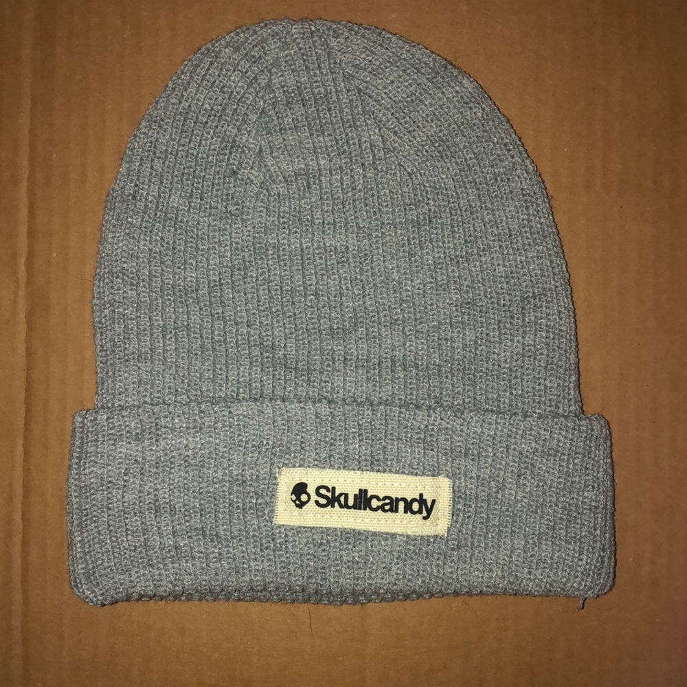 Skullcandy Ribbed knit cuff beanie Grey